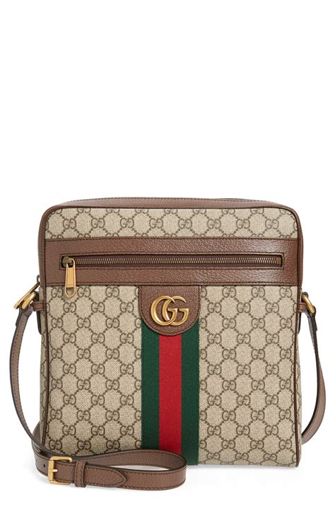 men's gucci messenger bag sale|gucci side bag men price.